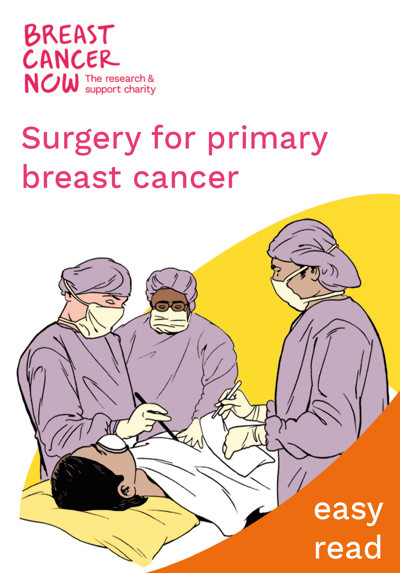 BCN256 Easy Read Surgery For Primary Breast Cancer Thumbnail