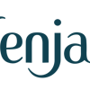 The fenjal logo contains the name 'fenjal', with the letters in a navy blue font on a white background.