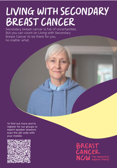 BCN409 Living With Secondary Breast Cancer Information Leaflet