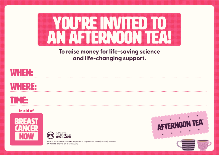 Afternoon Tea Digital Invite