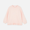 Product photo of a light pink crew neck Primark jumper