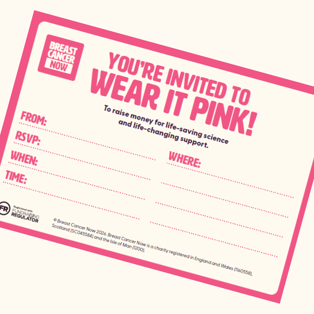 Wear It Pink Printable Invites